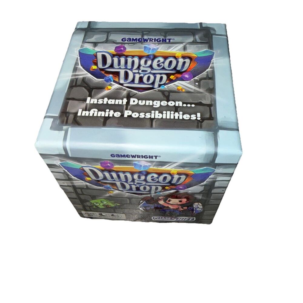 Dungeon Drop Boardgame From Gamewright Phase Shift Instant Dungeon Infinite Pos